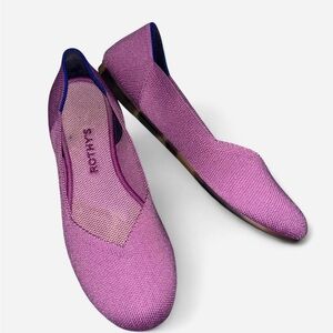 Rothy’s Round Toe Flats – Women’s Size 8 | Begonia Pink